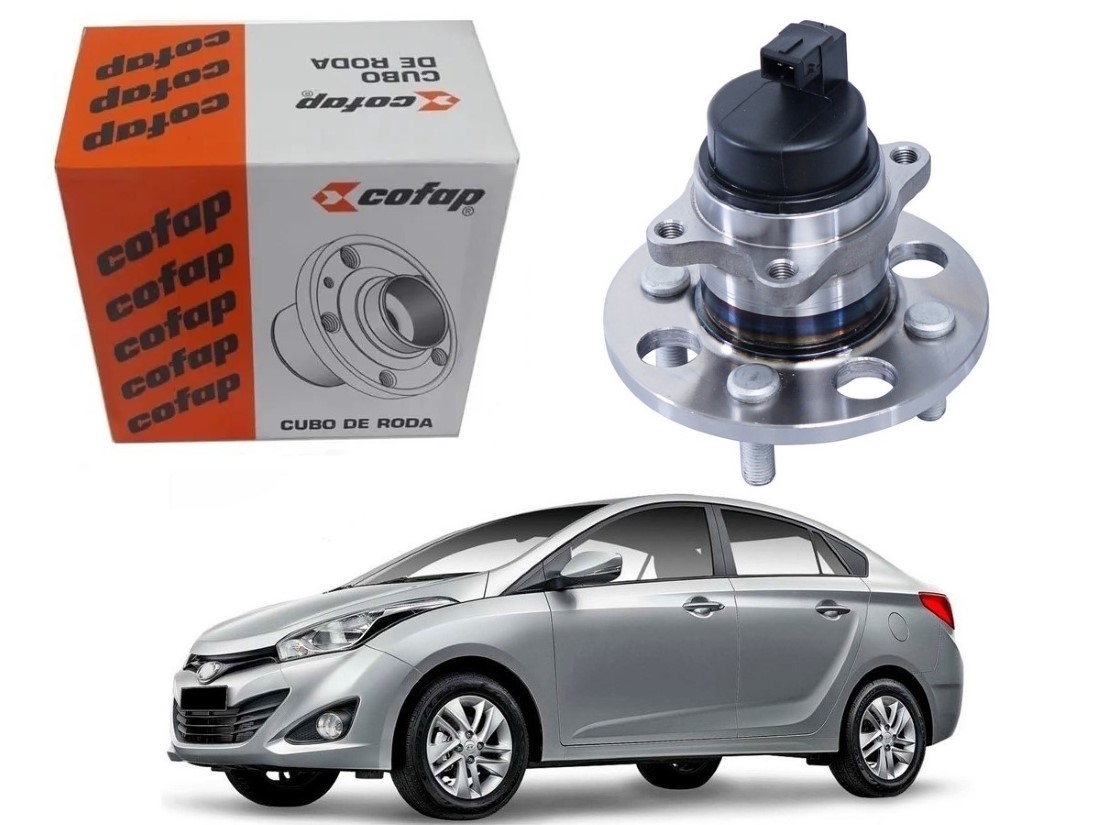 CUBO DE RODA TRASEIRO COFAP HYUNDAI HB20S 1.0 1.6 2012 A 2015 - Go! Mec Web